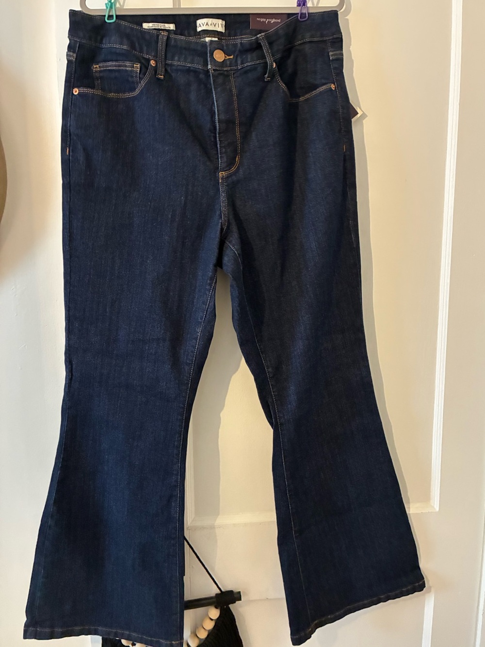 Ava & Viv Dark Blue Flare Jeans